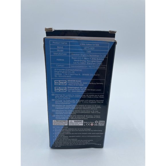 Walkie Talkies for Kids 2 Pack: Long Range Kids Blue Walkie Talkies for Boys 4-1 - Picture 4 of 6